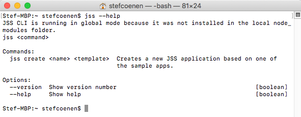 JSS Installation verification